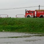 OSP Zgoń nad rzeką Gostynką
