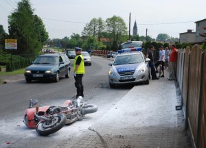 Ruch na ul. Rybnickiej odbywał się wahadłowo
